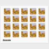 Öregrund, Roslagen, Zweden Vierkante Sticker (Vel)