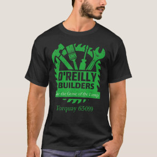 O'Reilly bouwt zoals de geest van de La T-shirt