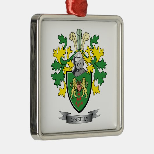 O'Reilly Coat of Arms Metalen Ornament (Rechts)