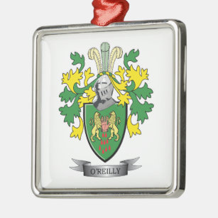 O'Reilly Coat of Arms Metalen Ornament