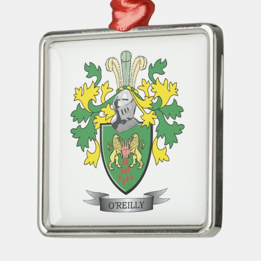 O'Reilly Coat of Arms Metalen Ornament (Links)