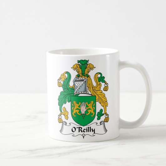 O'Reilly Family Crest Koffiemok (Rechts)