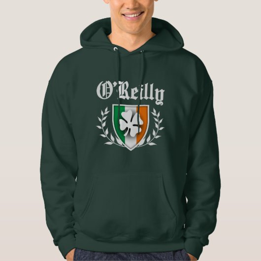 O'Reilly Family Shamrock Crest Hoodie (Voorkant)