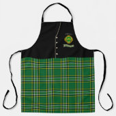 O'Reilly Irish Shield & Tartan Gepersonaliseerde K Schort (Voorkant)