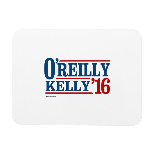 O'Reilly Kelly 2016 Magneet (Horizontaal)