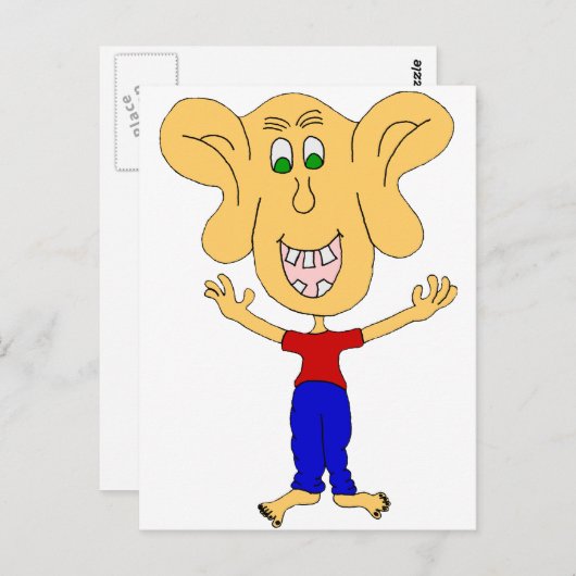 oren briefkaart (Voorkant / Achterkant)