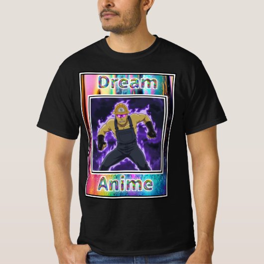 Oren Miner Dream Anime T-shirt (Voorkant)