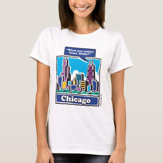 Oren van de Willis Tower T-shirt (Voorkant)