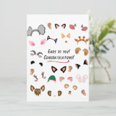 Oren voor jou! kaart (Staand voorkant)