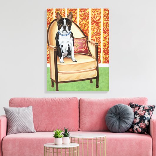 Oreo Cookie Boston Canvas Afdruk (Insitu (Woonkamer))