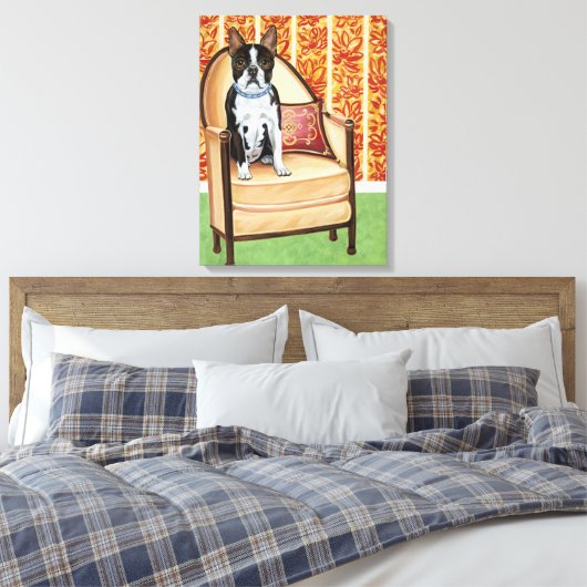 Oreo Cookie Boston Canvas Afdruk (Insitu (Slaapkamer))