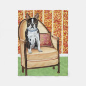 Oreo Cookie Boston Fleece Deken (Voorkant)