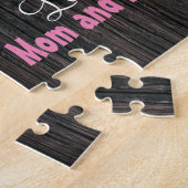 Oreo Cookie Fan Pink and Fancy Girls Birthday Cake Legpuzzel (Zijkant)