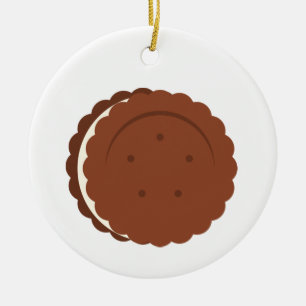 Oreo Cookie Keramisch Ornament
