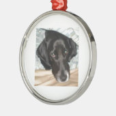 Oreo de Engelse Springer Spaniel Dog Metalen Ornament (Links)