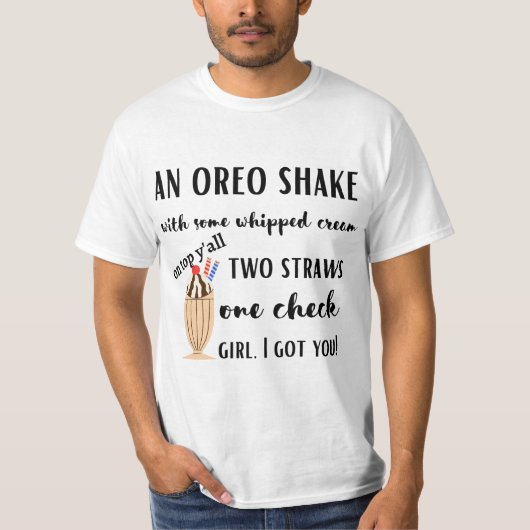 Oreo Shake T-shirt (Voorkant)