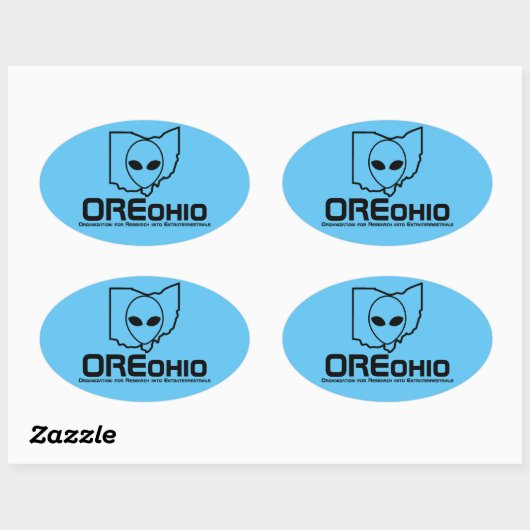 OREohio ovale sticker (Vel)