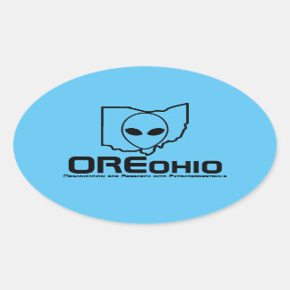 OREohio ovale sticker