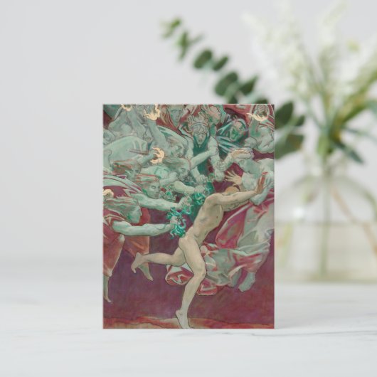 Orestes and the Furies van John Singer Sargent Briefkaart (Staand voorkant)