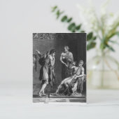 Orestes en Pyrrhus Briefkaart (Staand voorkant)
