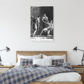 Orestes en Pyrrhus Canvas Afdruk (Insitu (Slaapkamer))