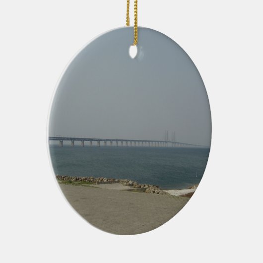 Oresundbrug Keramisch Ornament (Rechts)