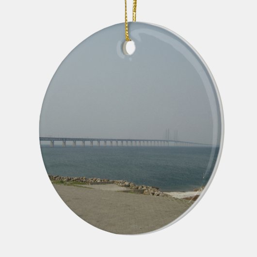 Oresundbrug Keramisch Ornament (Links)