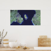 Oresundbrug - Zat Uitzicht Poster (Keuken)