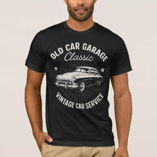 OREXO "Classic Garage '48" T-shirt zwart