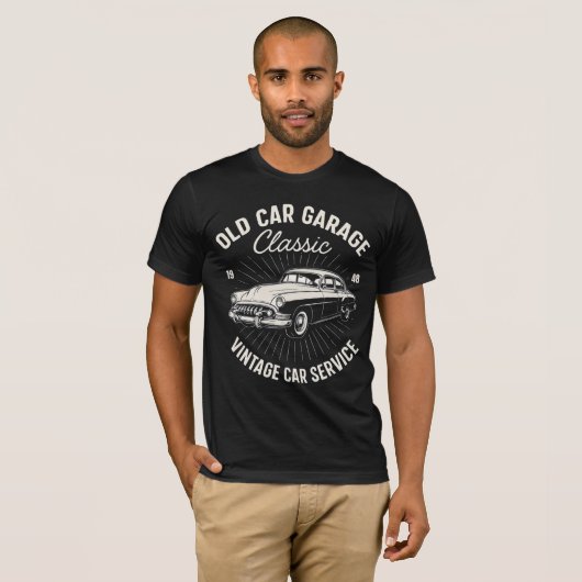 OREXO "Classic Garage '48" T-shirt zwart (Voorkant volledig)