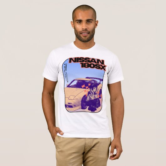 Orexo "Midnight Drift: 180SX Edition" T-shirt (Voorkant volledig)