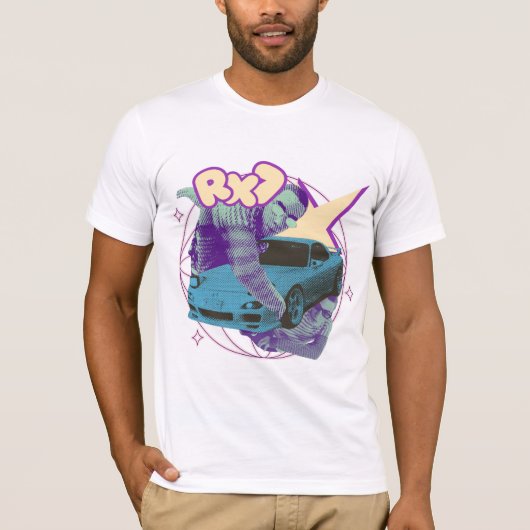 OREXO // Neon Rotary Groove T-shirt (Voorkant)