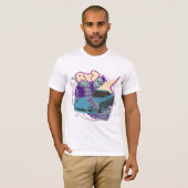 OREXO // Neon Rotary Groove T-shirt (Voorkant volledig)