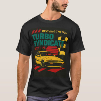 OREXO "Turbo Syndicate AE86" T-shirt zwart