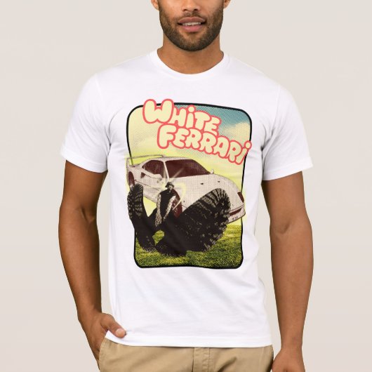 OREXO // Witte Ferrari '99 T-shirt (Voorkant)