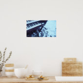 Orgaan in de sneeuw poster (Keuken)