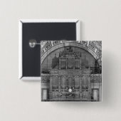 Orgaan Vierkante Button 5,1 Cm (Voorkant /achterkant)