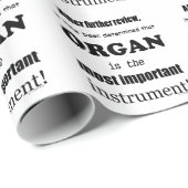 Orgaanbelangrijkste instrument cadeaupapier (Rol Hoek)