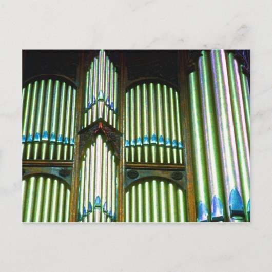 Orgaanbuizen (3) briefkaart (Voorkant)