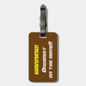 Orgaanbuizen Bagagelabel (Achterkant verticaal)