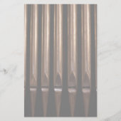 Orgaanbuizen Briefpapier (Voorkant)