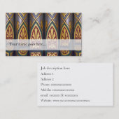 Orgaanbuizen visitekaartje - geschilderd (Voorkant / Achterkant)