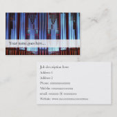 Orgaanbuizen visitekaartje - versierde buizen (Voorkant / Achterkant)