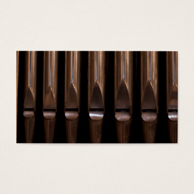 Orgaanbuizen Visitekaartjes (Voorkant)