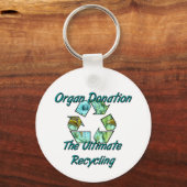 Orgaandonatie de ultieme recycling sleutelhanger (Voorkant)