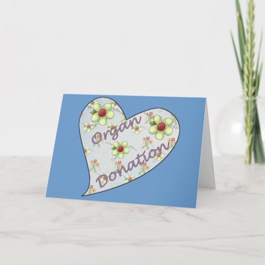 Orgaandonatie Kaart (Voorkant)