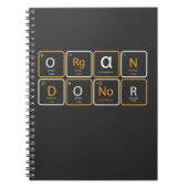 Orgaandonatie Nieren Medische Gezondheid donor Notitieboek (Voorkant)