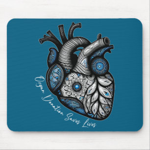 Orgaandonatie Slaat Levens Harttransplantatie Card Muismat