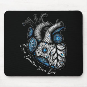 Orgaandonatie Slaat Levens Harttransplantatie Card Muismat