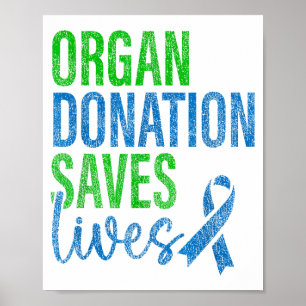 Orgaandonatie Slaat Levens Redt Nationaal Grafisch Poster